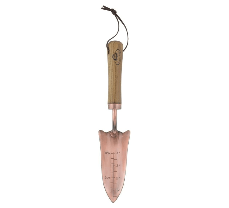 copper gardening tools